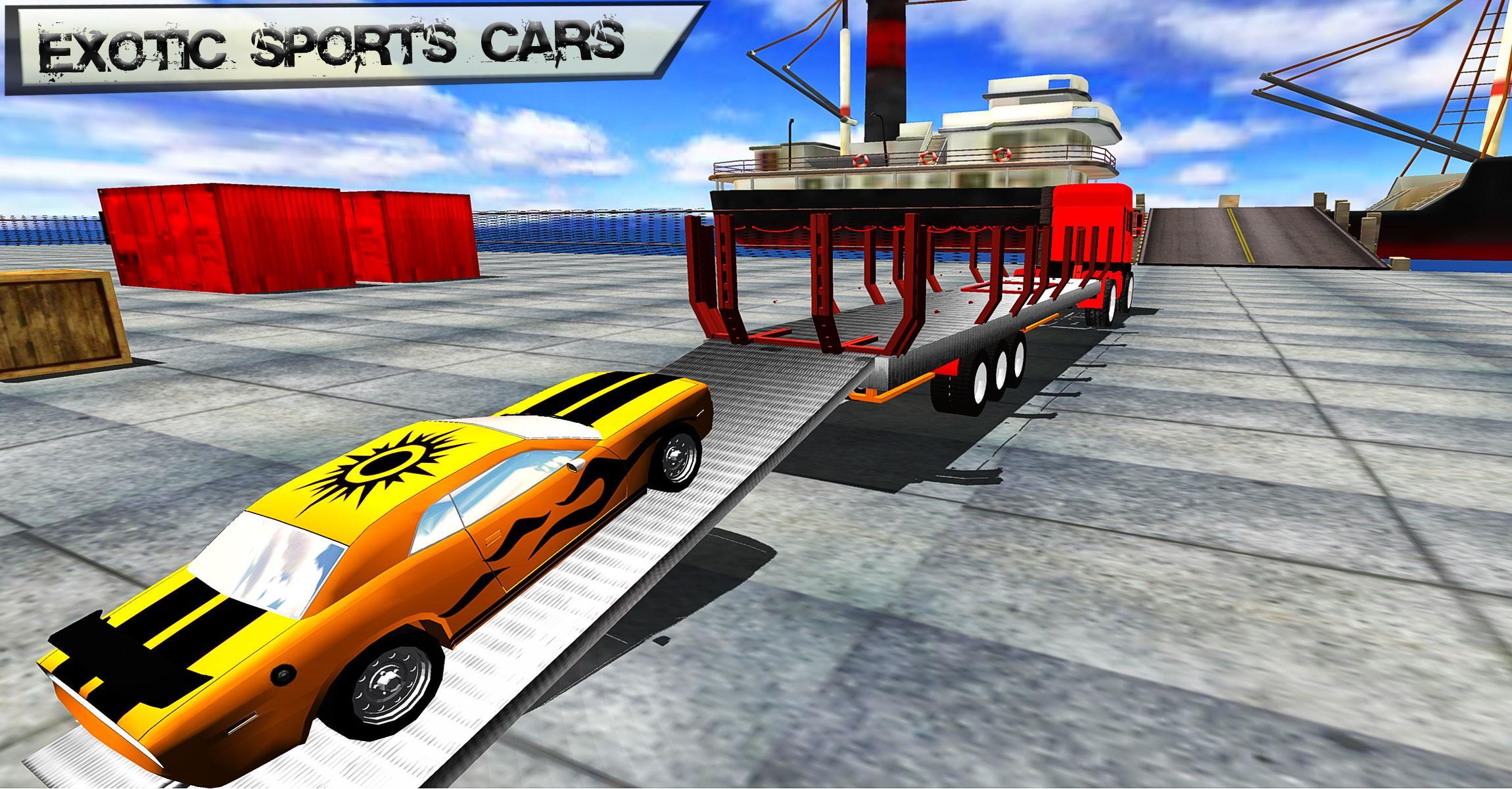 Cargo Ship Car Transporter 3D