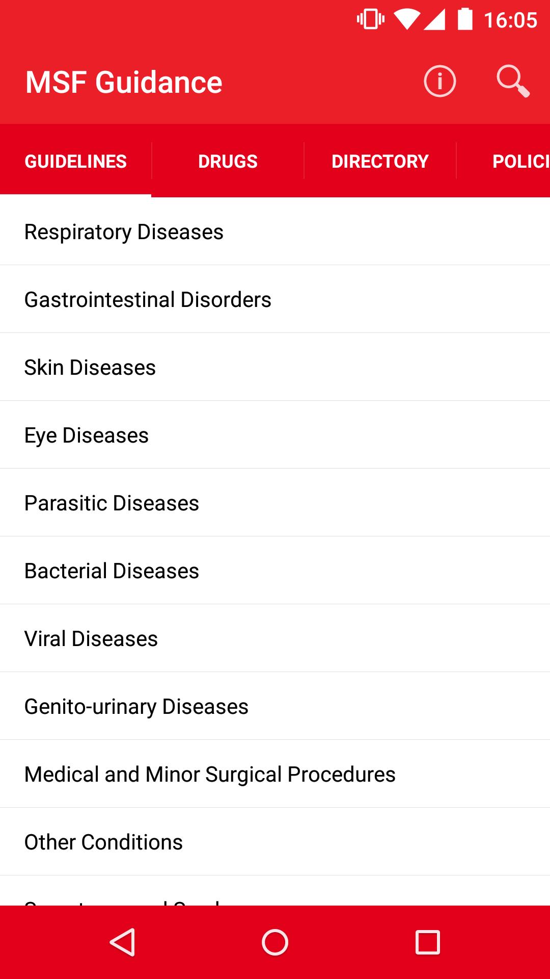 MSF Guidance