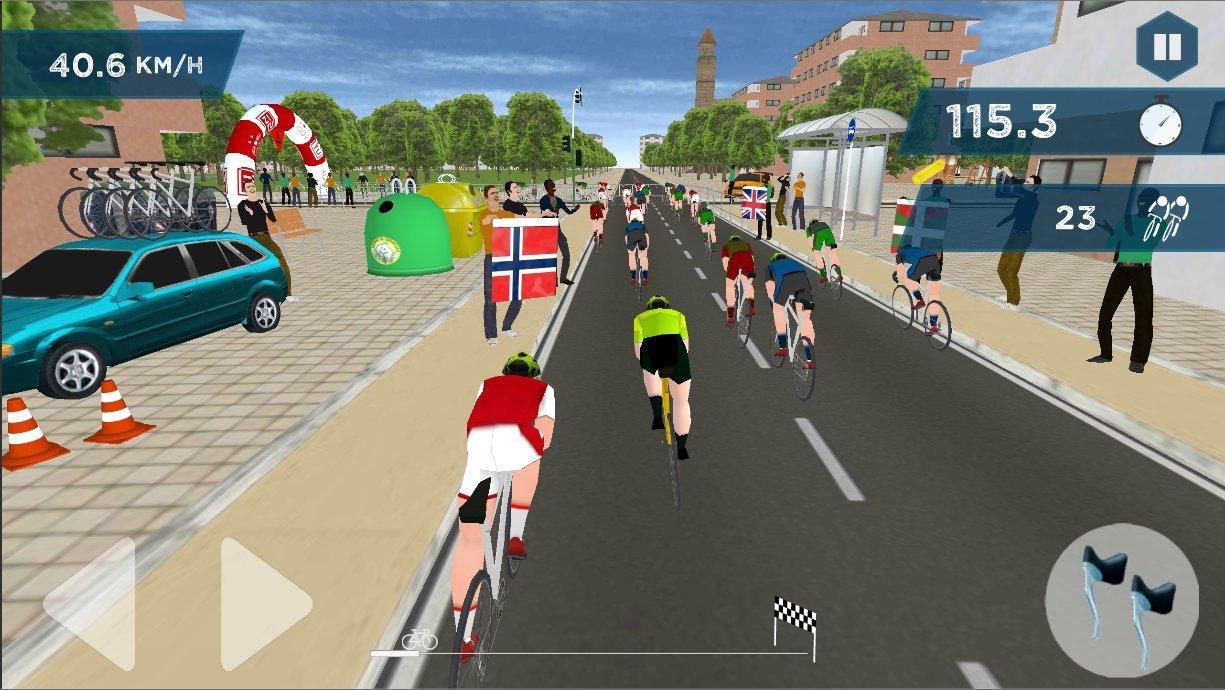 Live Cycling Race