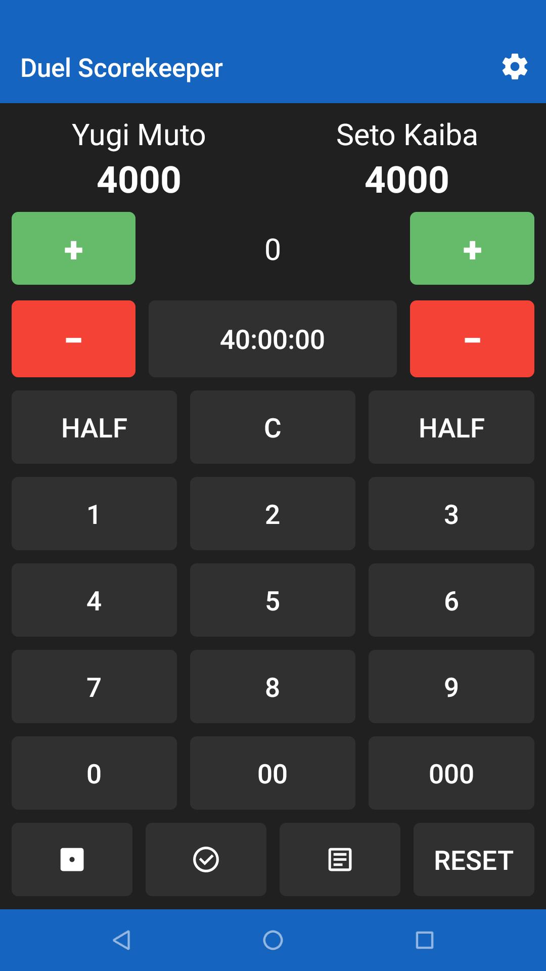 Duel Scorekeeper