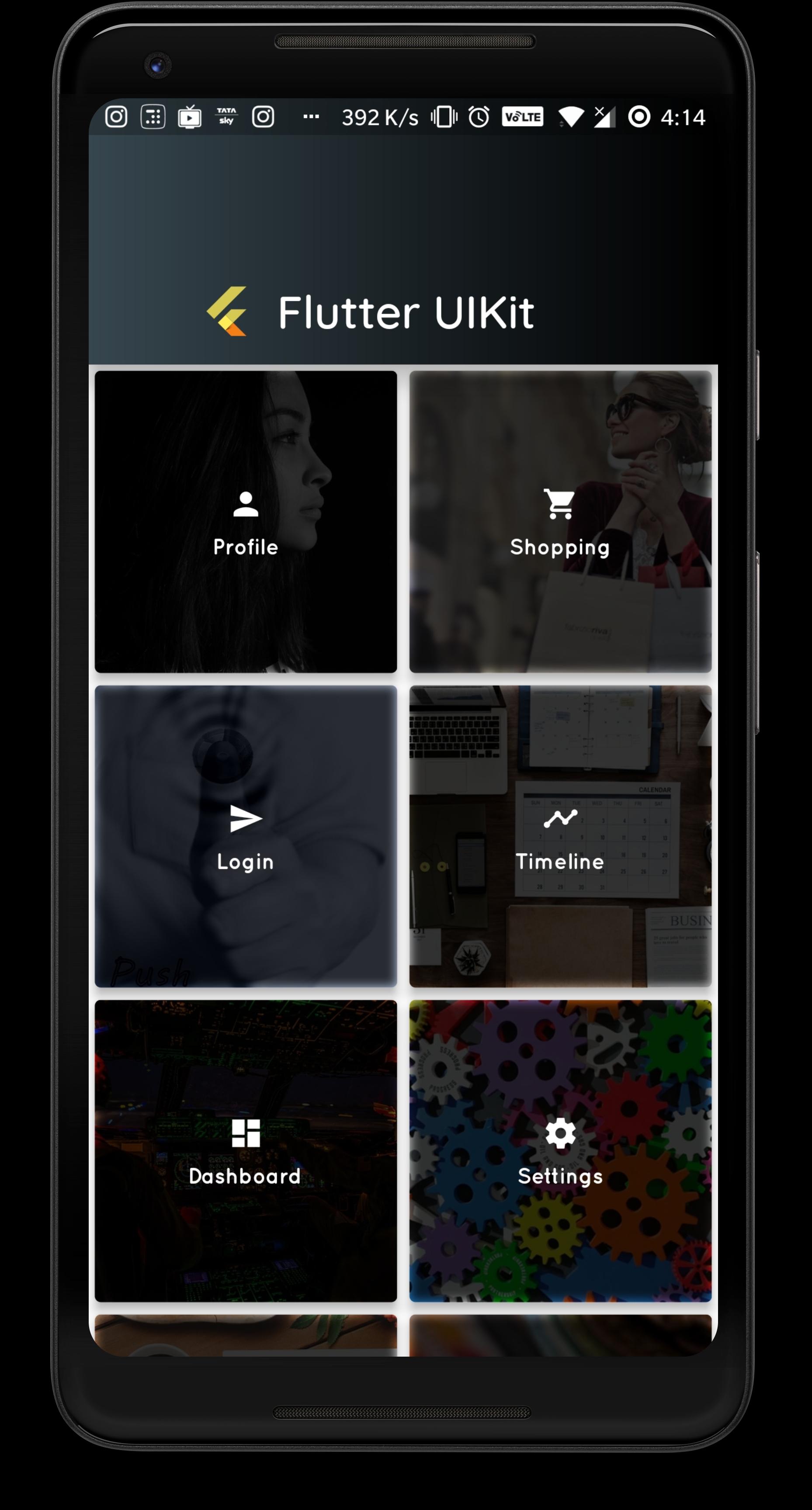 Flutter UIKit