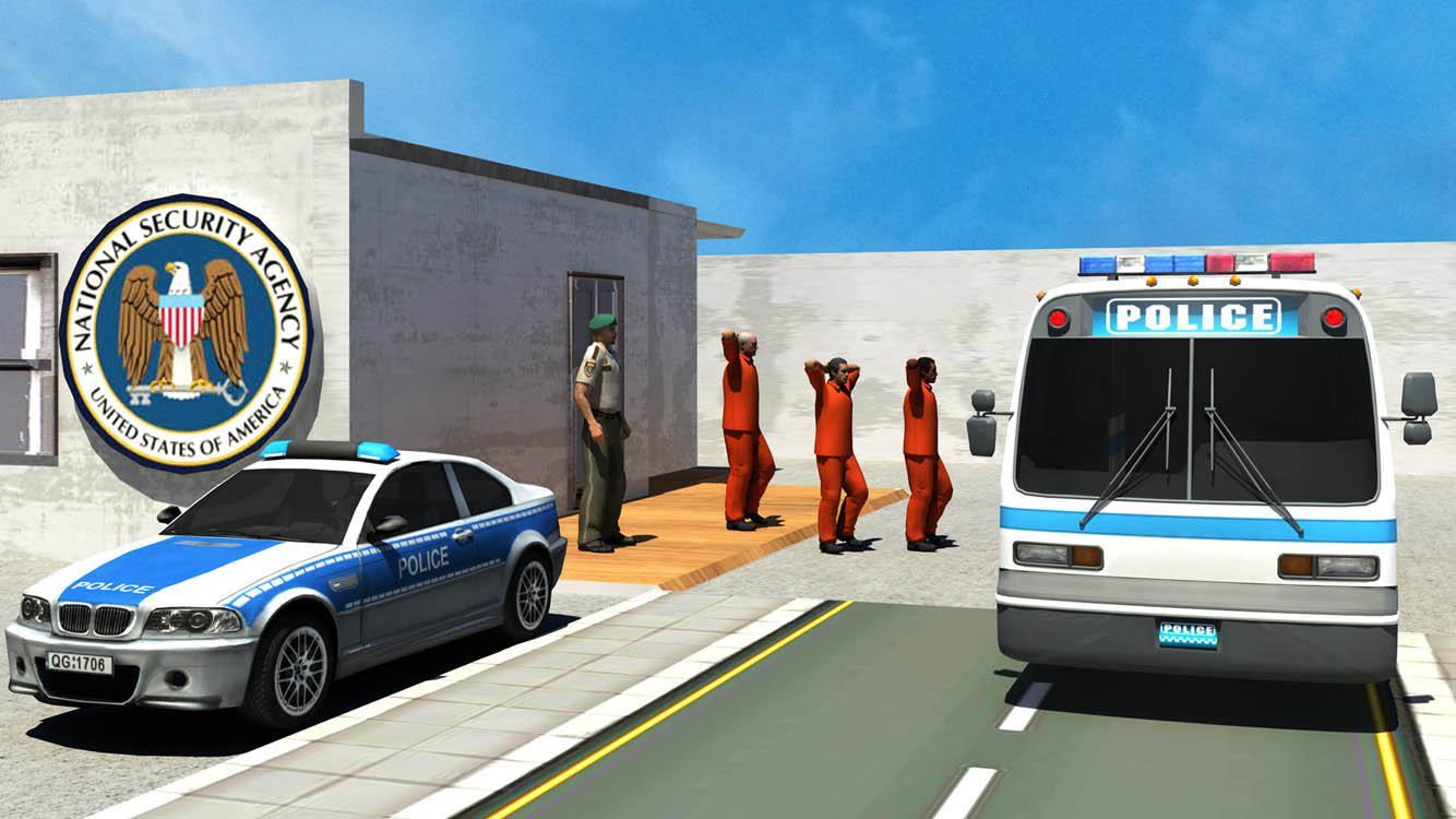 Prisoner Transport Police Bus