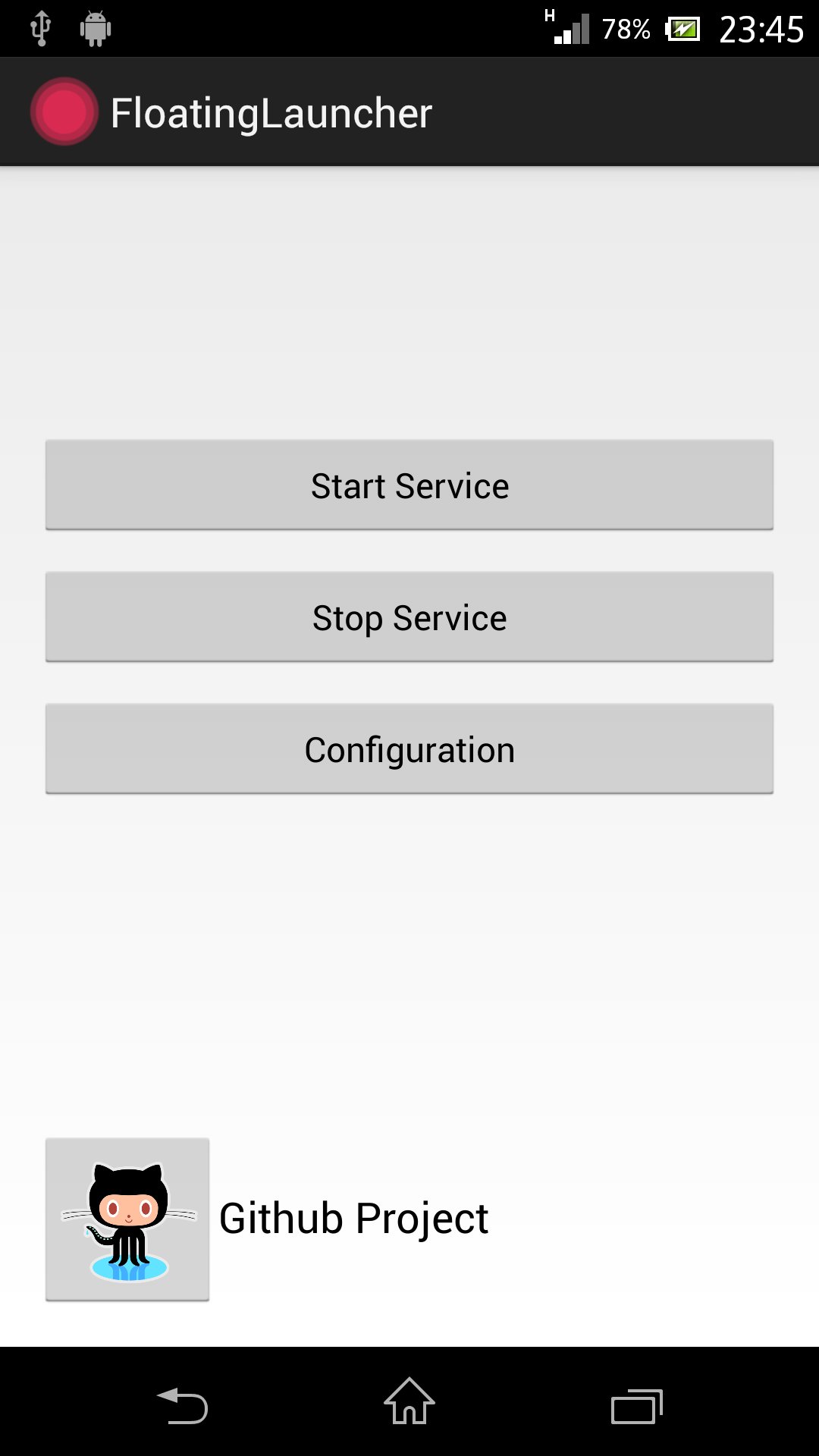 Floating Launcher
