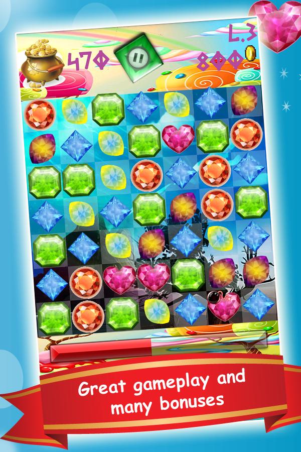 Gems And Jewels Match 3
