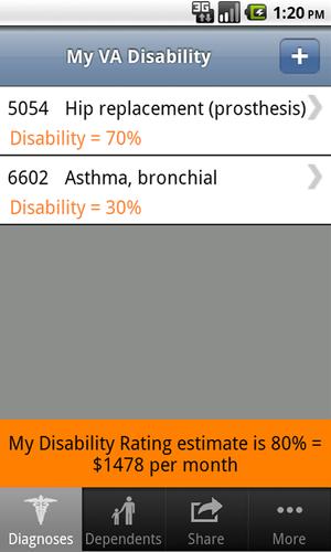 My VA Disability