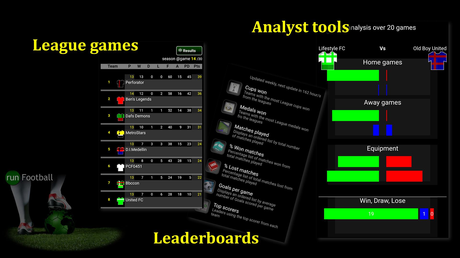 run Football Manager (soccer)