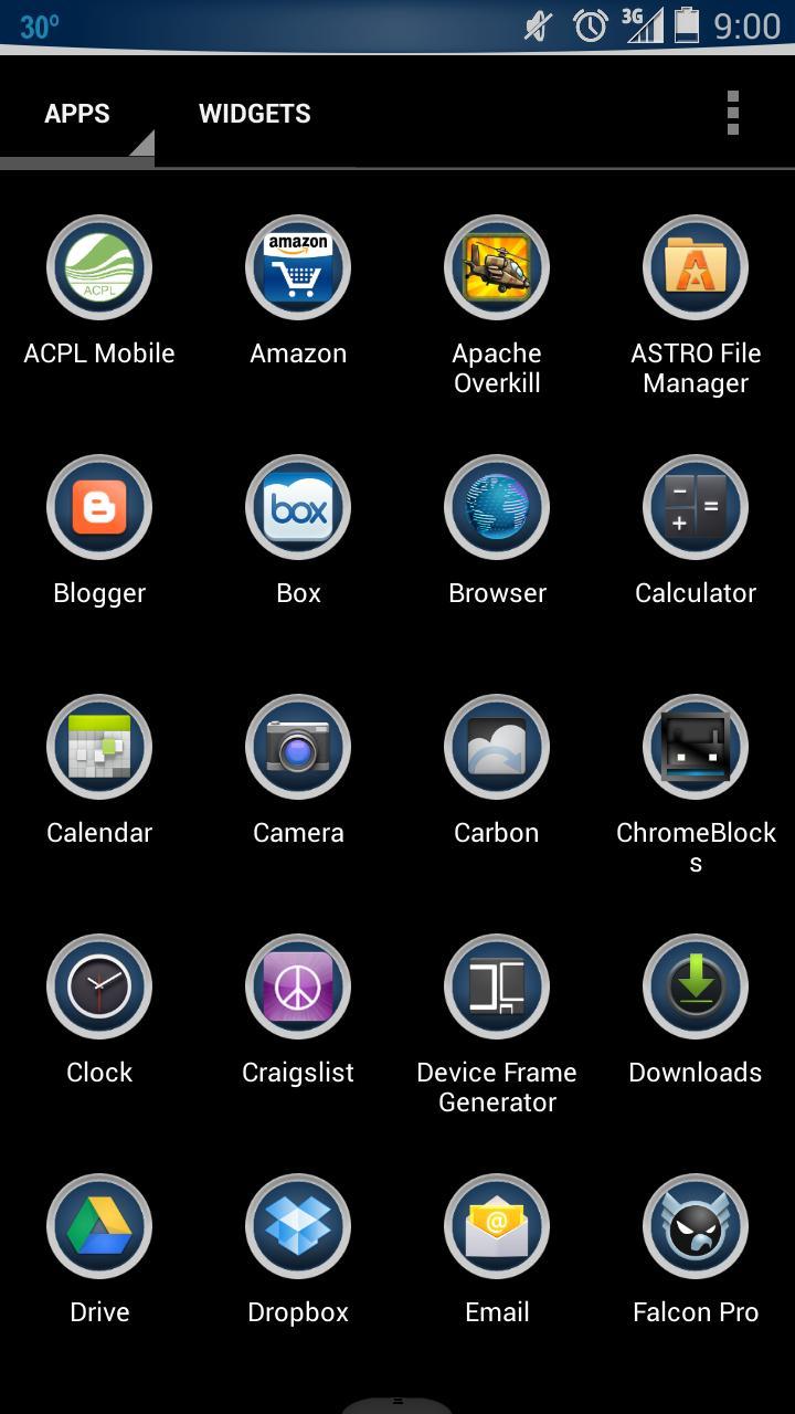 Midnight Icon Pack