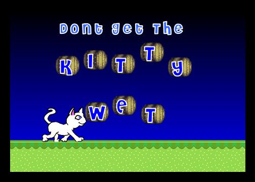 Don't get kitty wet