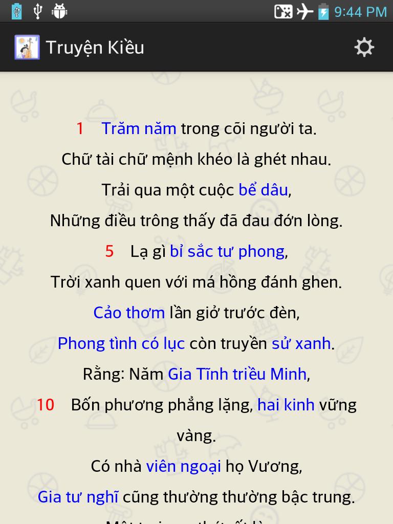 Truyen Kieu (The Tale of Kieu)