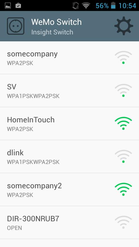 HomeInTouch(WeMo)