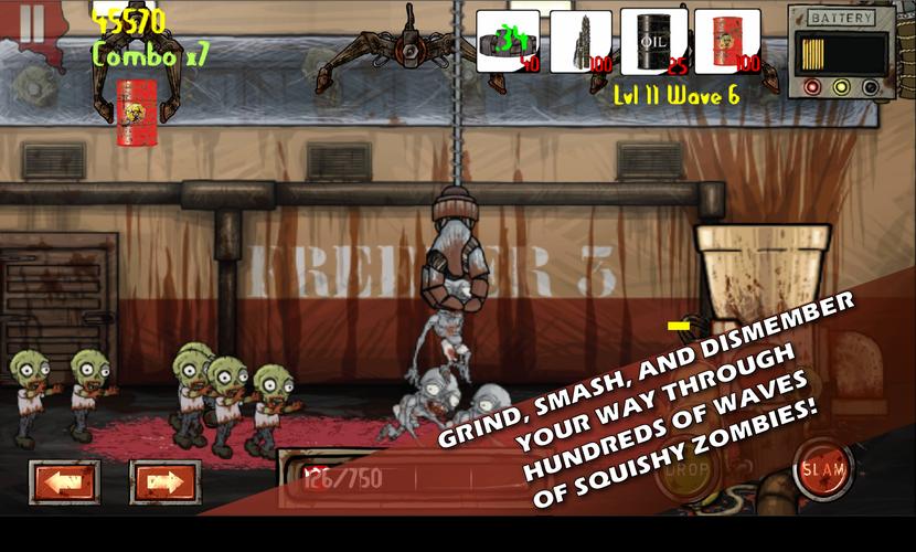 Zombie Crane Tower Defense