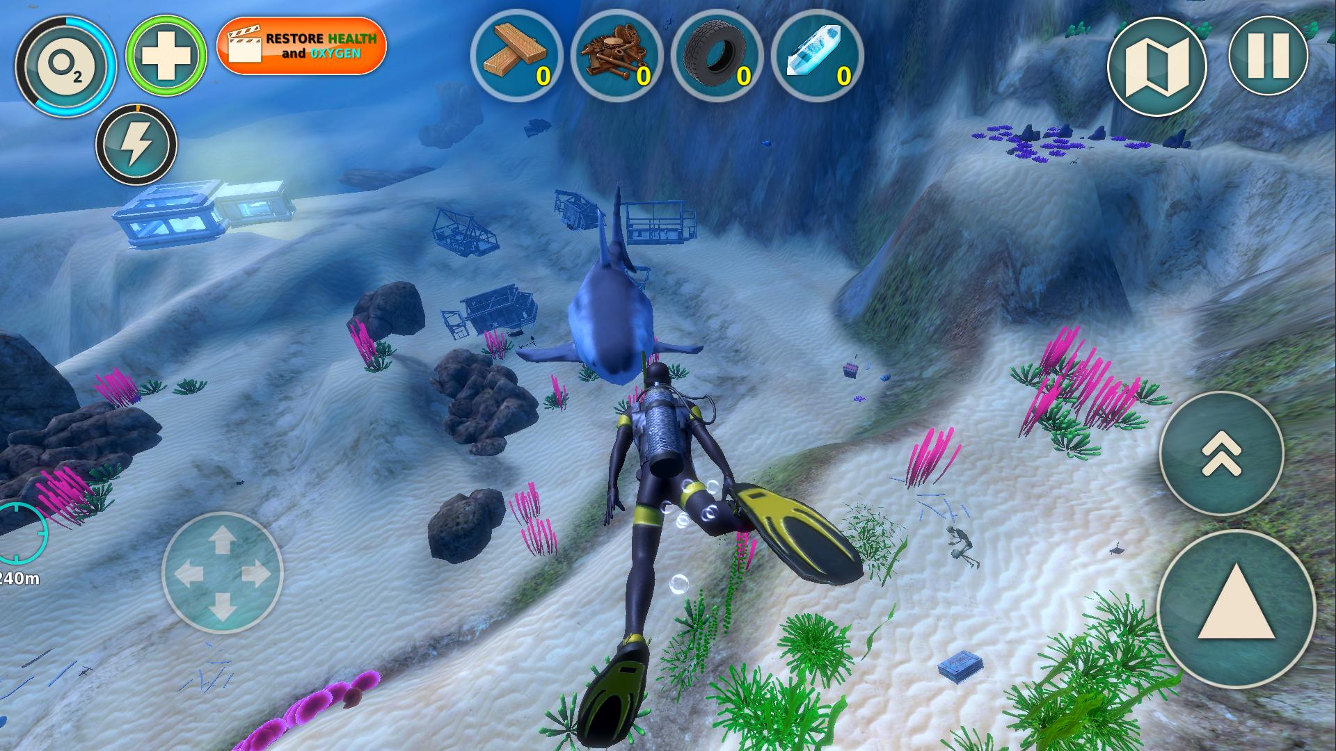 Underwater Survival Simulator
