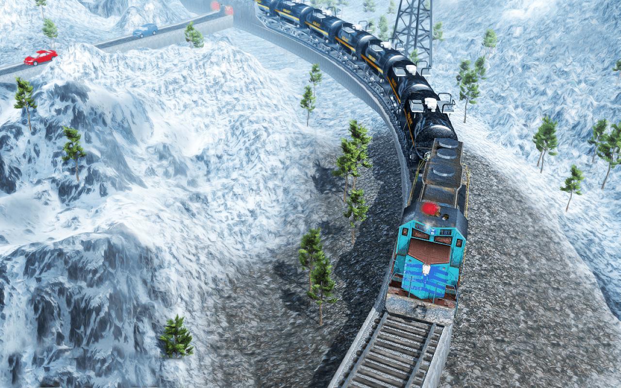 Oil Tanker Train Transporter Drive : Indian Train