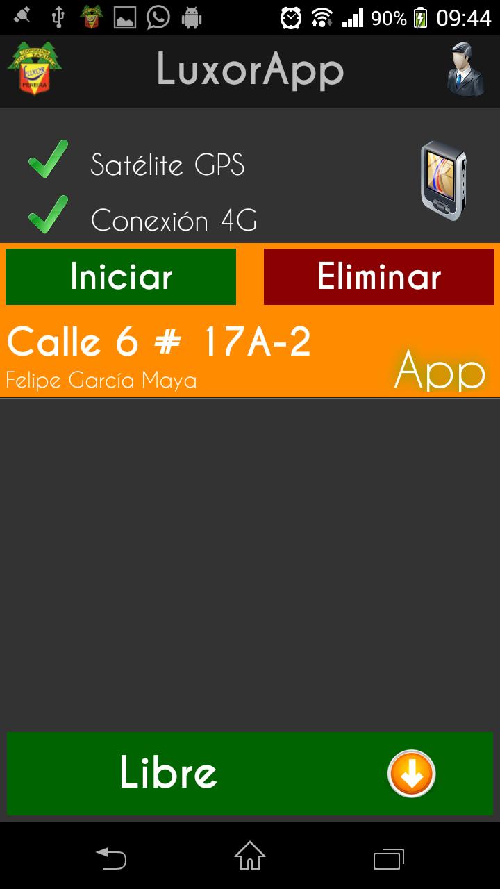 LuxorApp Taxista