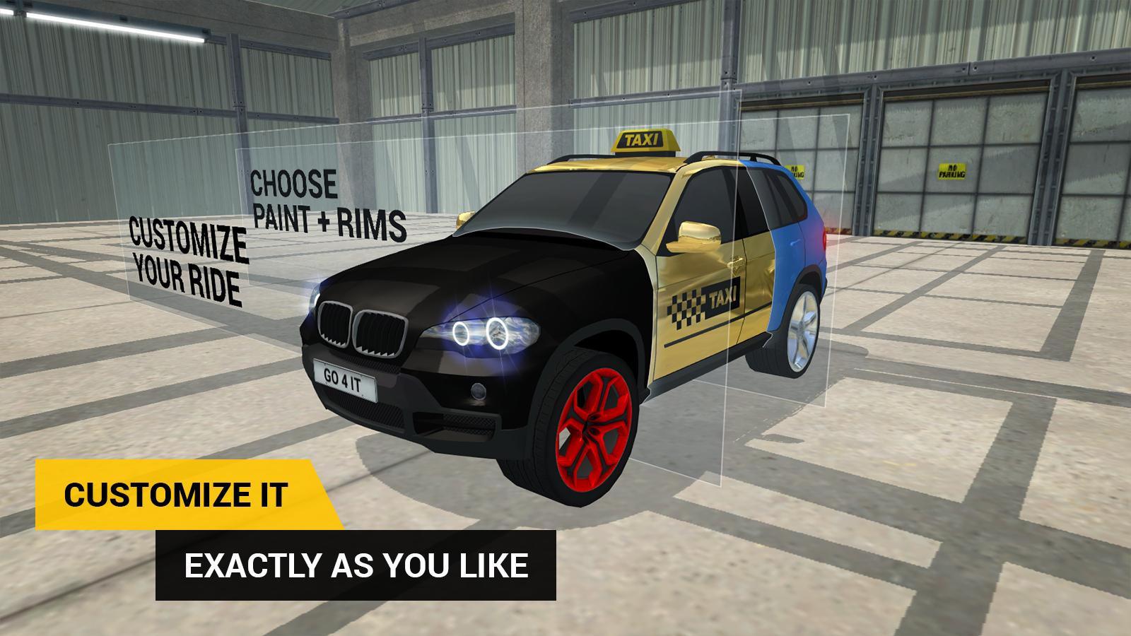 TAXI DRIVING GAME