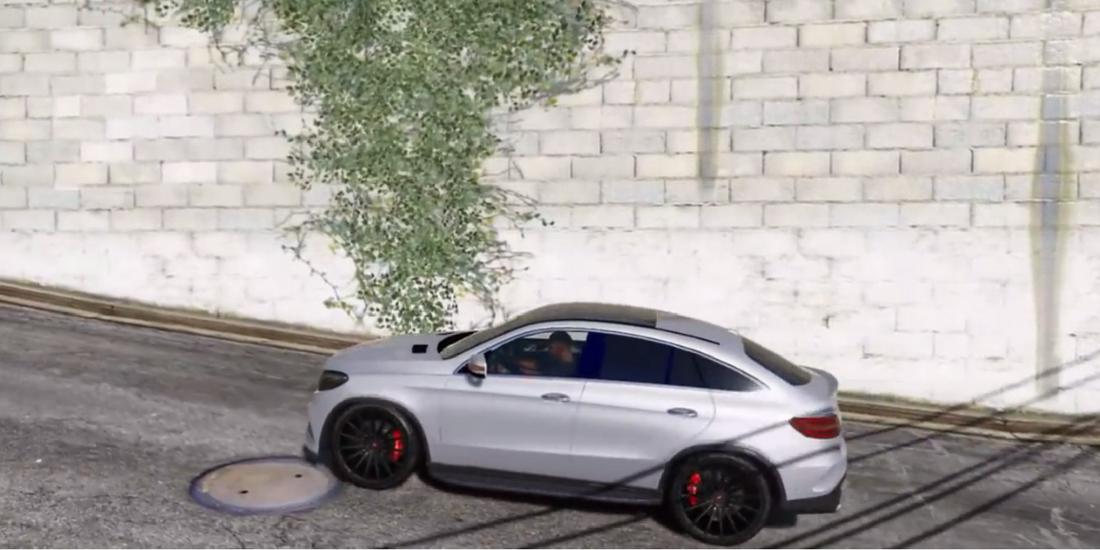 Driving Mercedes Simulator