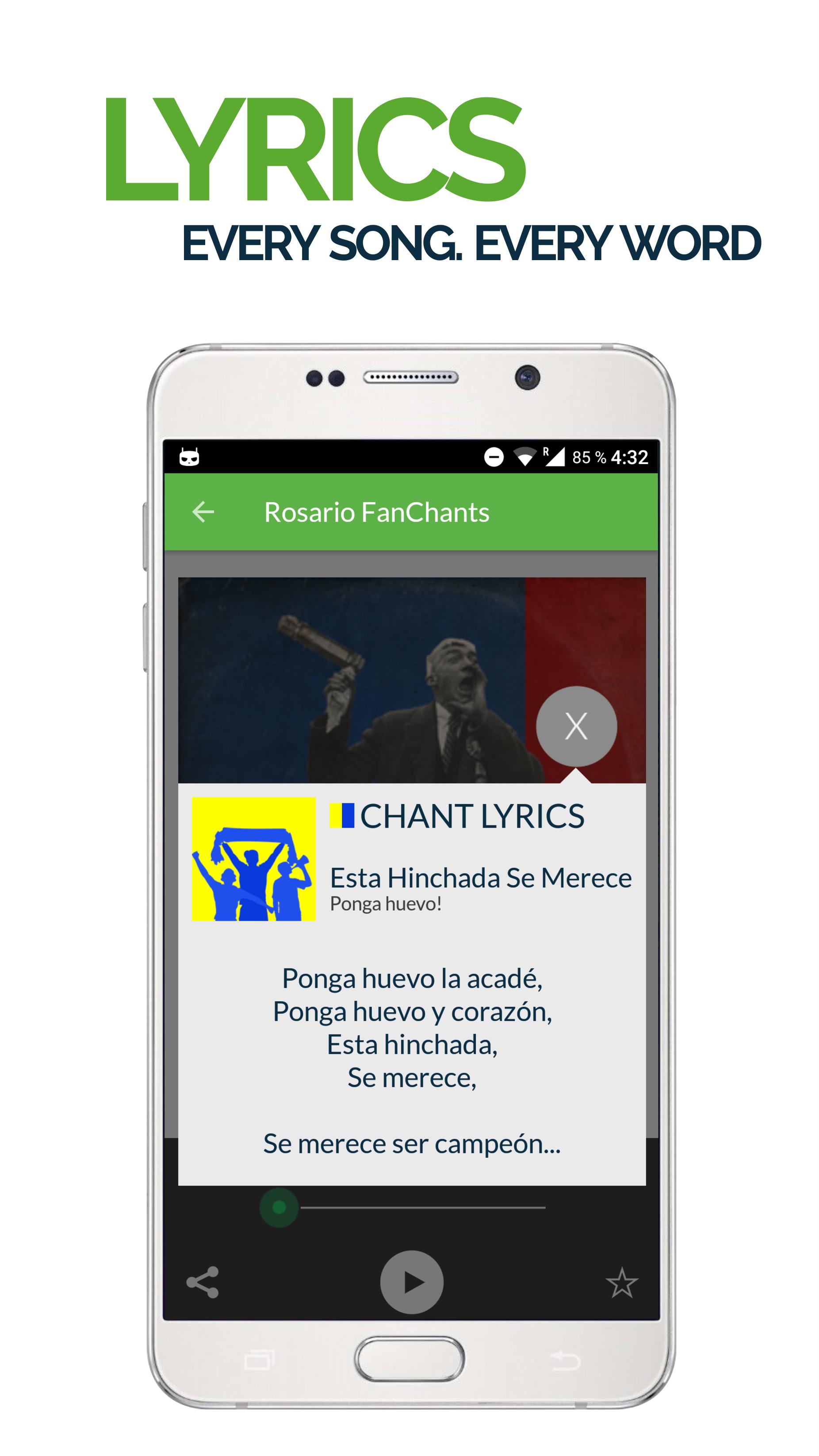 FanChants: Central Fans Songs