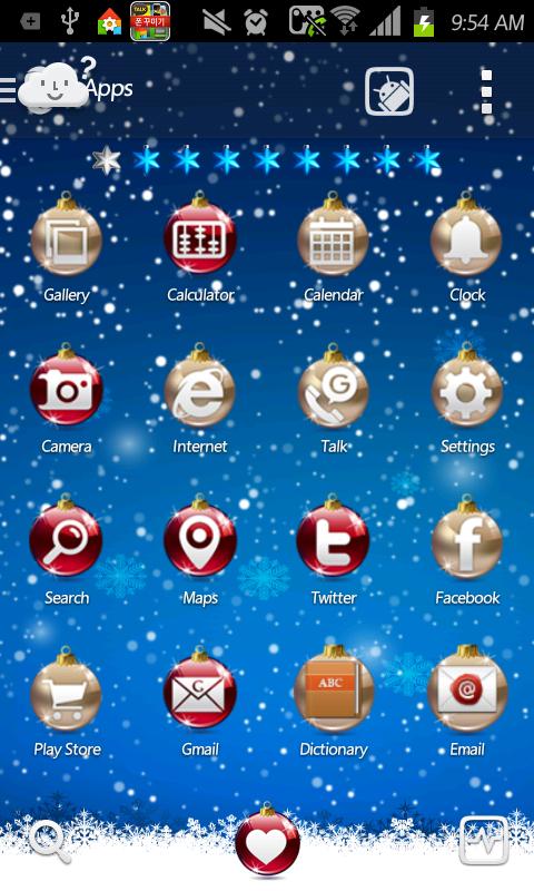 MERRY CHRISTMAS GO Launcher