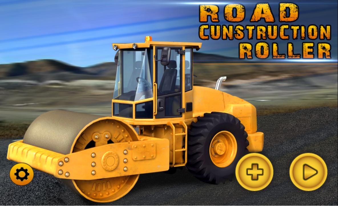 City Roads Construction Roller