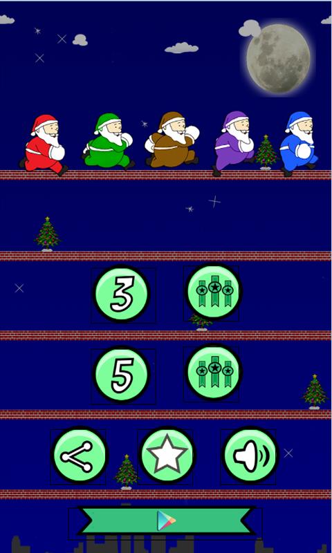 Jolly Santa Chimney Hurdles