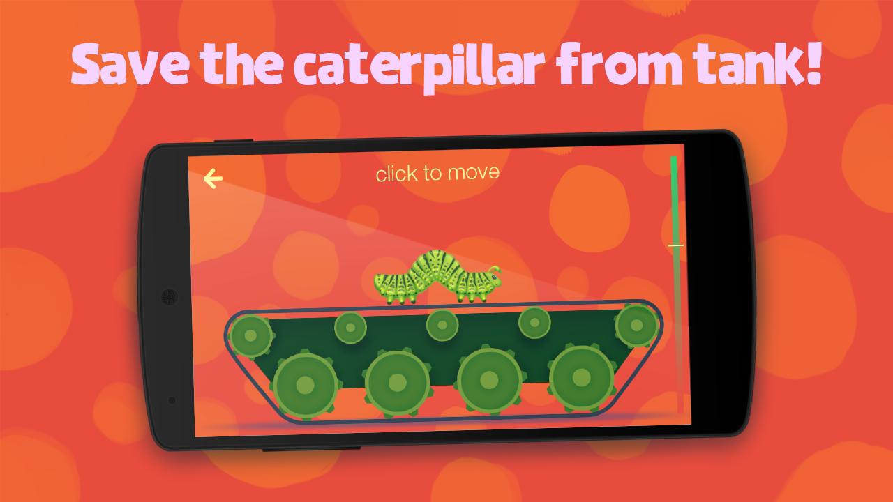 Caterpillar on Tank Track