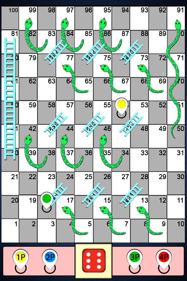 Snakes and Ladders : The Dice Game
