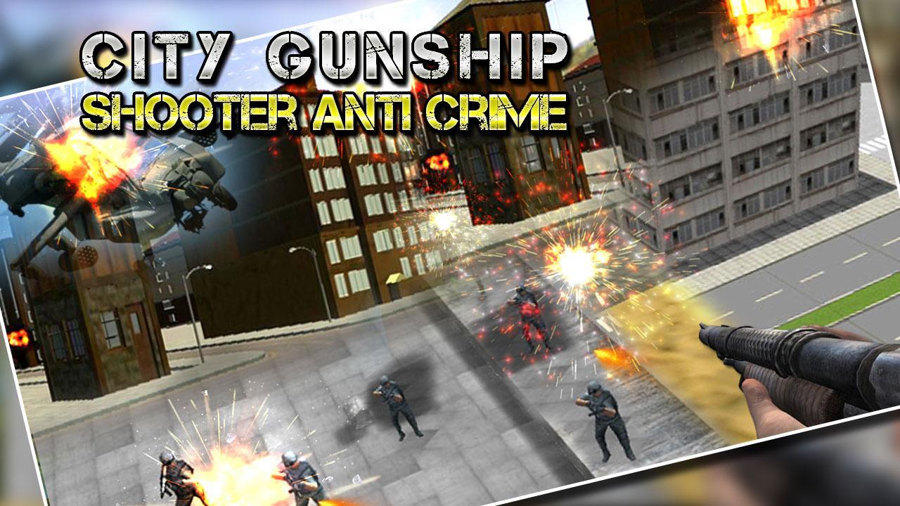 City Gunship Counter Strike 3D
