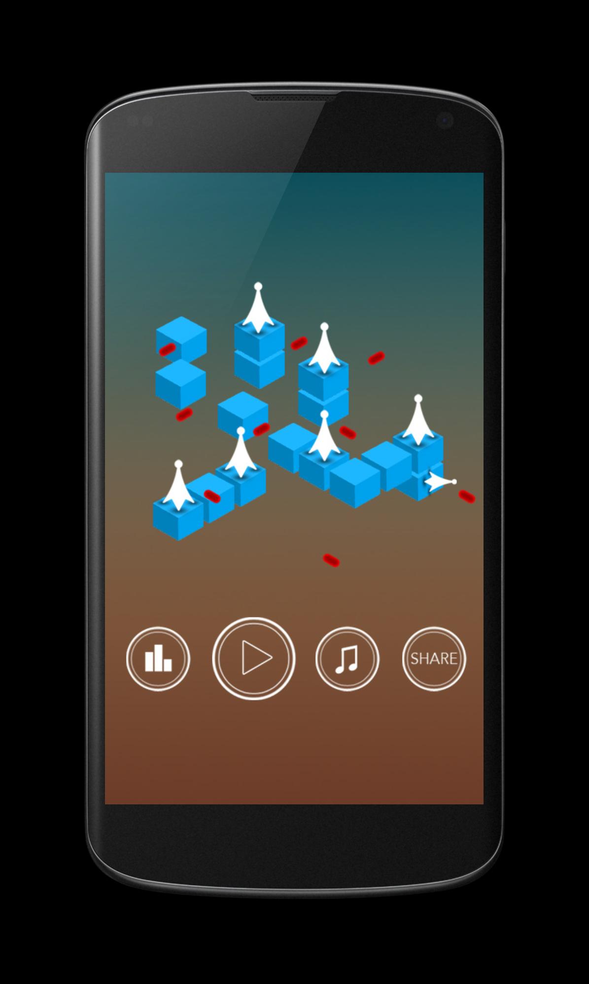 Pixel Laser Escape