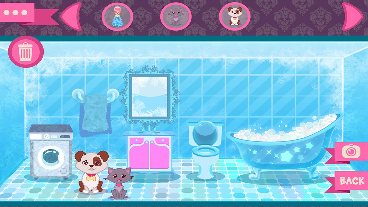 Ice Castle Princess Doll House