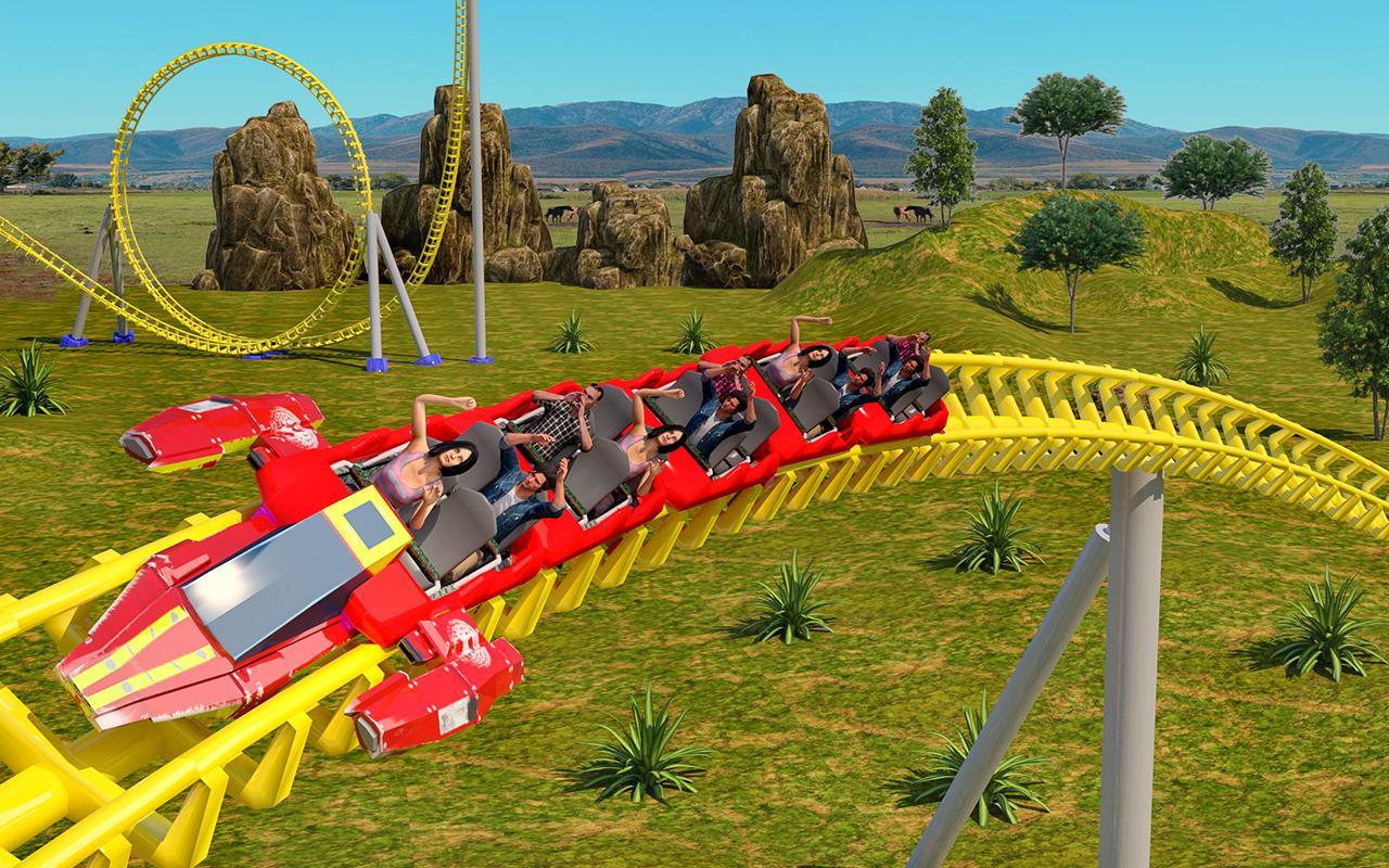 Roller Coaster Theme Park Ride