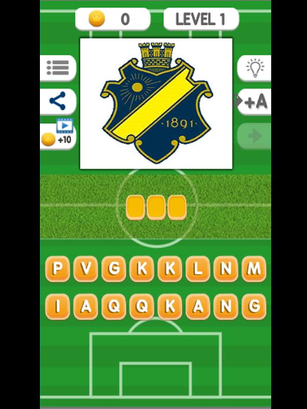 Quiz Football Logo Game