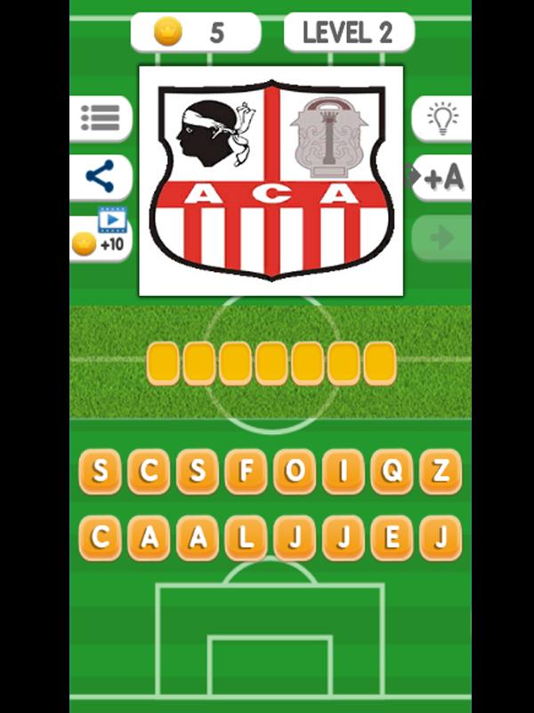 Quiz Football Logo Game