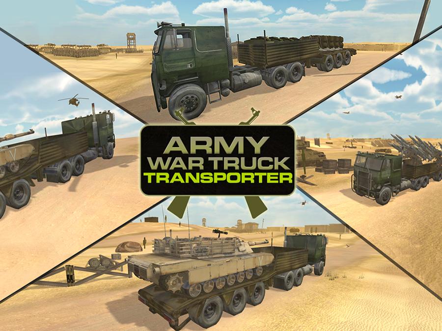 Army War Truck Transport