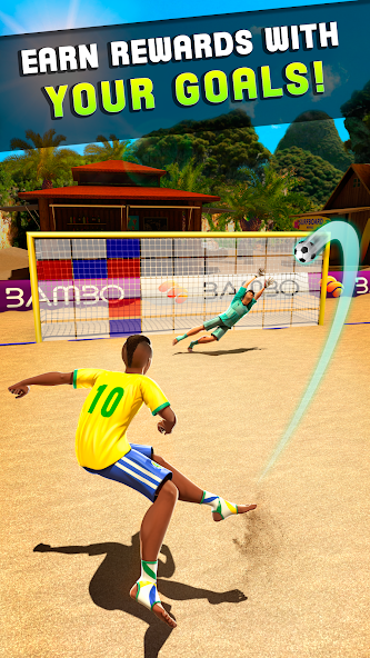 Shoot Goal - Beach Soccer Game