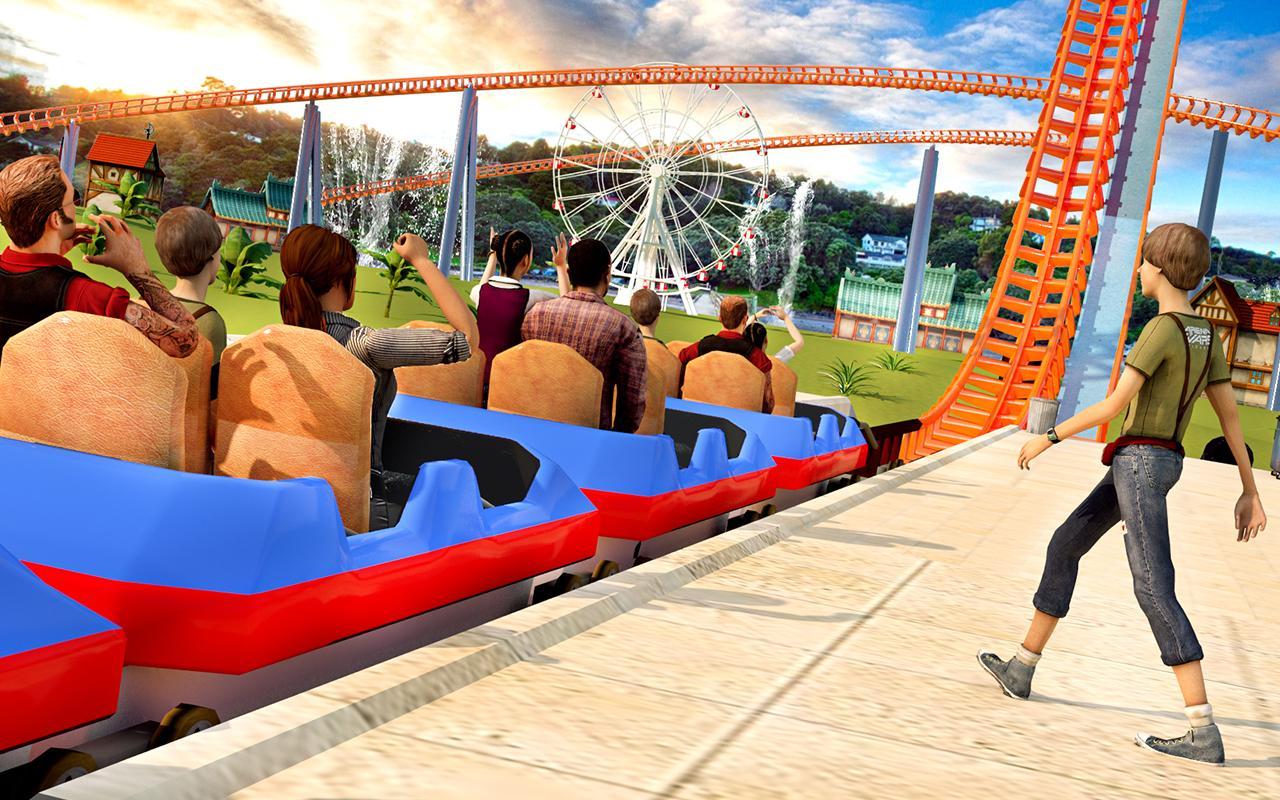 Roller Coaster Theme Park Ride
