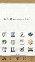 DrawingNote LINELauncher theme