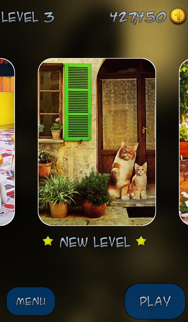 Hidden Mahjong: The Cat Family