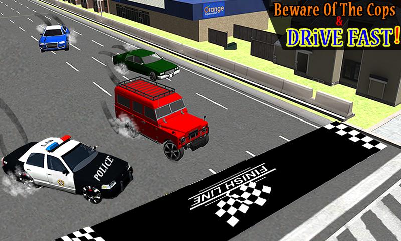 3d Suv Furious Racing Laps