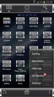 GLASS GO Launcher EX Theme