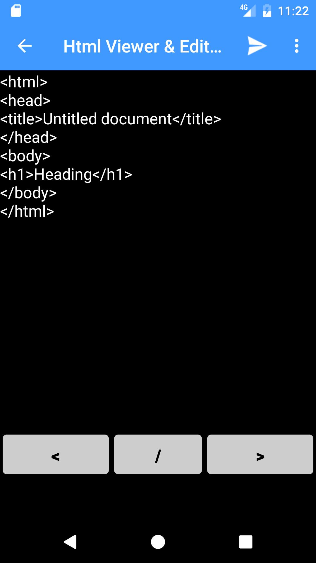 Html Viewer And Editor