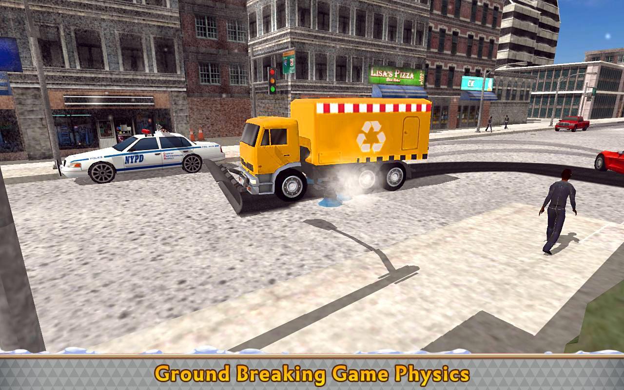 City Truck Snow Cleaner