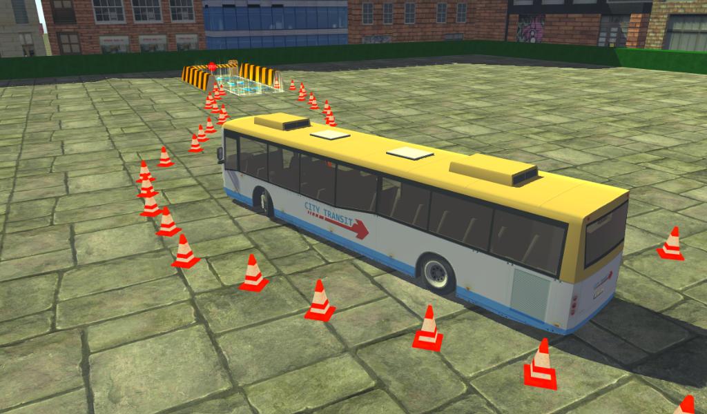 Bus Parking Licence 3D