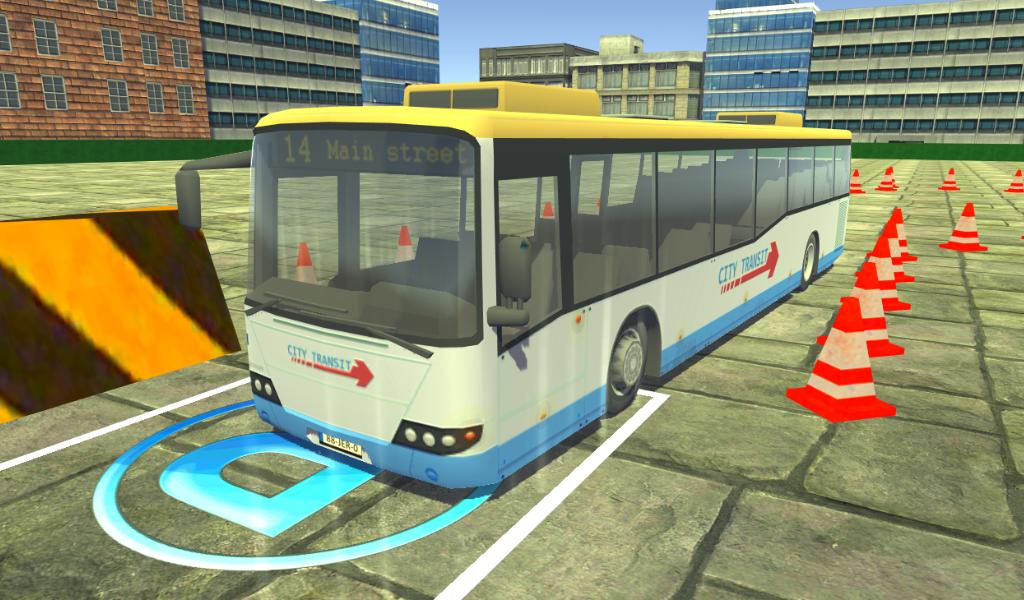 Bus Parking Licence 3D