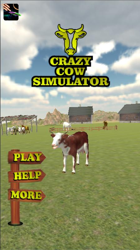 Crazy Cow Simulator 3D