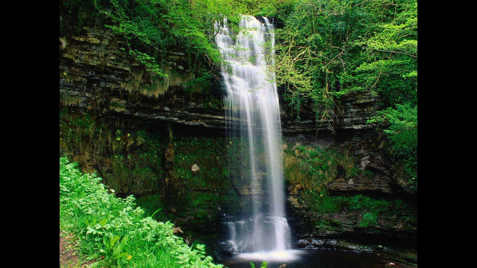 Waterfall. Nature Wallpapers