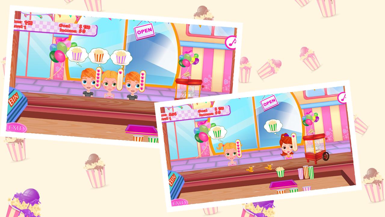popcorn maker - game for girls