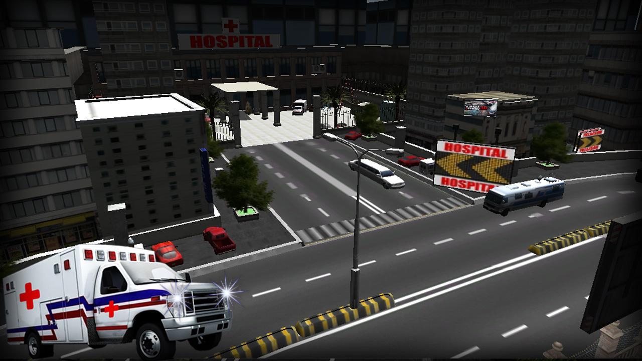 Ambulance Emergency Driver 3D