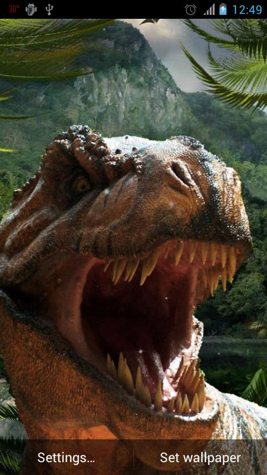Dinosaurs Live Wallpaper