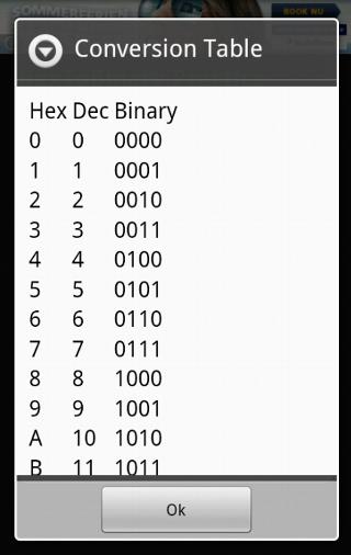 HexToBinary Practice