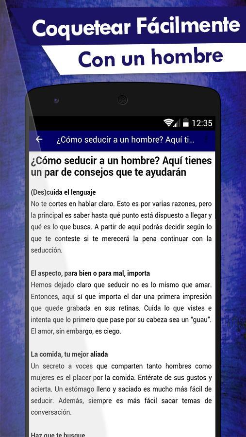 Seducir y Enamorar a un Hombre